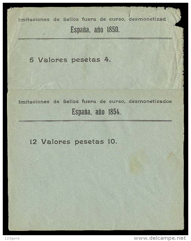 C. 1905. Interesante.. FALSOS. FAKES. FORGERIES - Autres & Non Classés