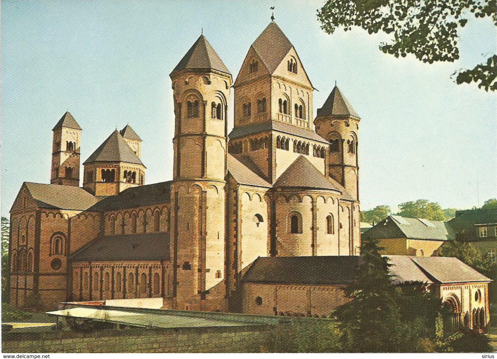 CP - ANDERNACH ( Rhénanie Palatinat ) " Abbaye De Maria Laach - Vue Du Côté Nord Ouest " - Andernach