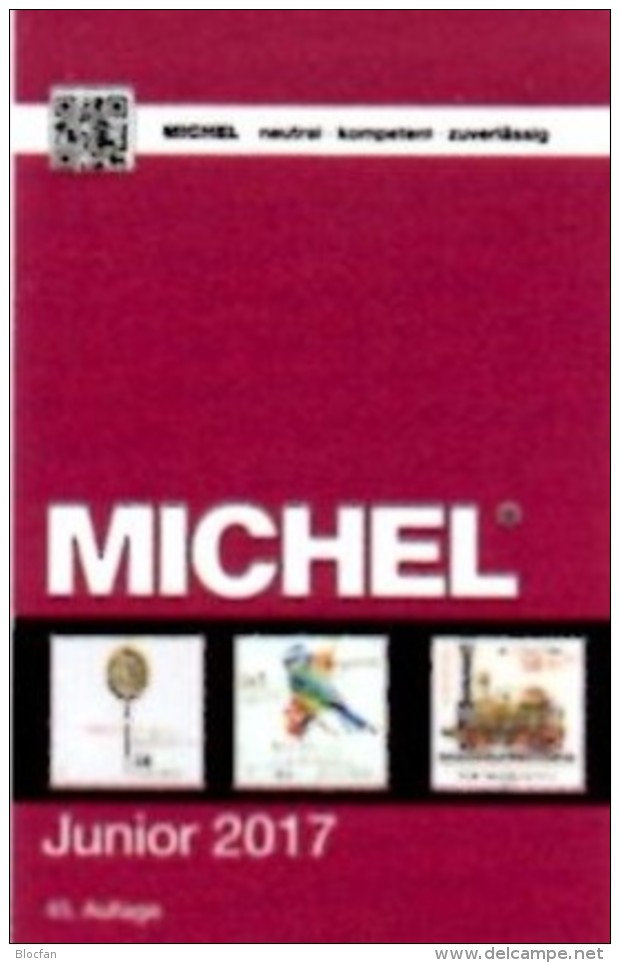 MlCHEL Junior Deutschland Briefmarken Katalog 2017 Neu 10&euro; D DR 3.Reich Danzig Saar Berlin SBZ DDR BRD 978-3-95402- - Autres & Non Classés