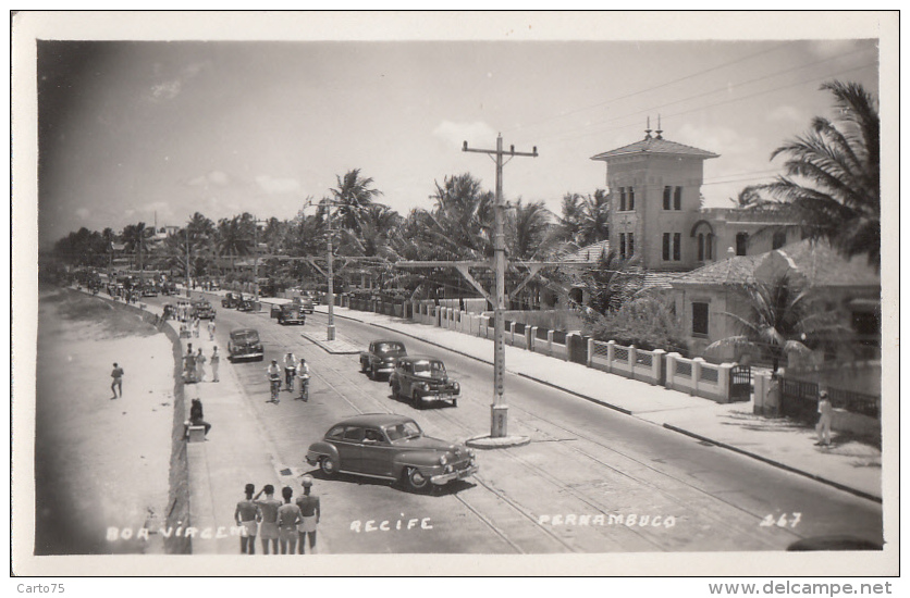 Brésil - Recife Pernambuco - Boa Viagem - Automobiles Carte-Photo - Villa - Recife