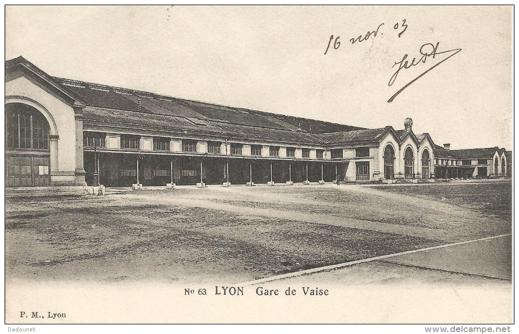 LYON   -  Gare  De  Vaise - Altri & Non Classificati