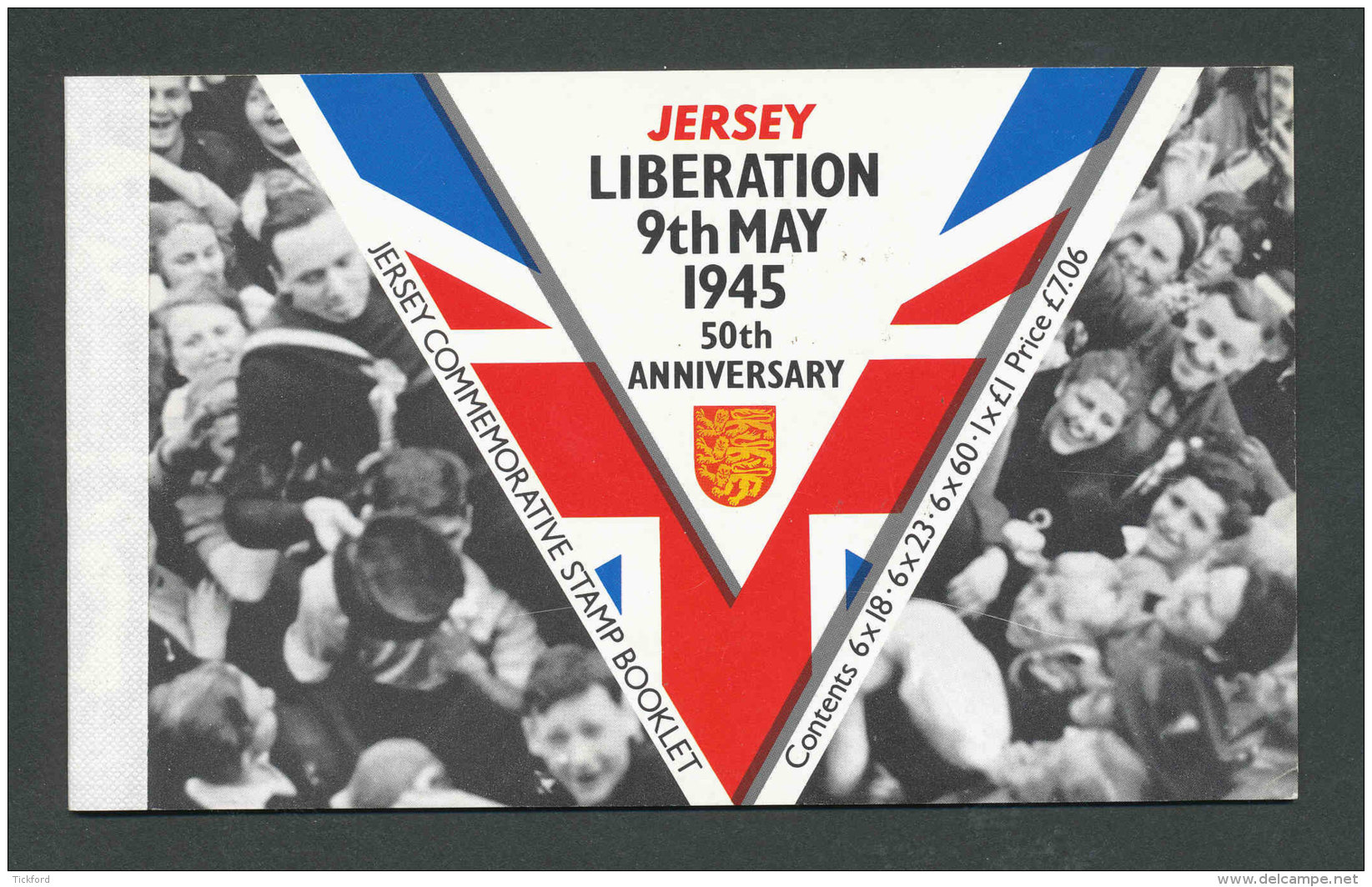 JERSEY - 1995 - CARNET DE PRESTIGE C689 NEUF** LUXE / MNH - Libération Et Fin De WW2 - Jersey