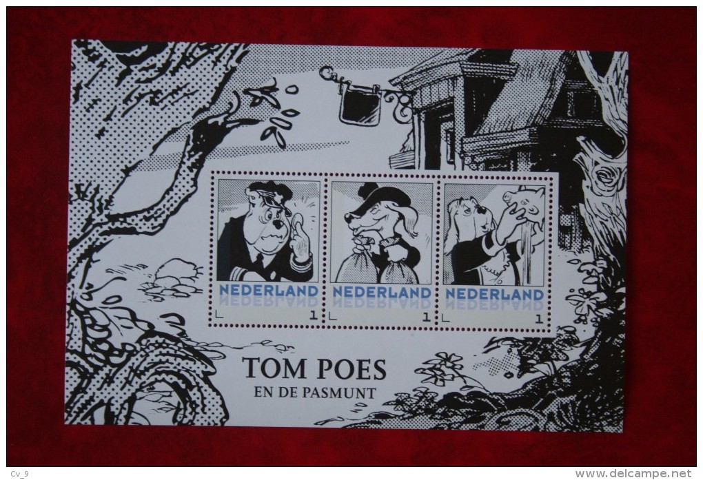 SHEET TOM POES En De Pasmunt Cartoon TOMPOES 2016 POSTFRIS MNH ** NEDERLAND / NIEDERLANDE / NETHERLANDS - Neufs