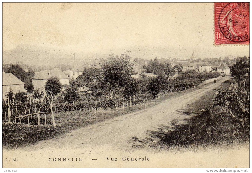 CORBELIN  Vue Générale - Corbelin