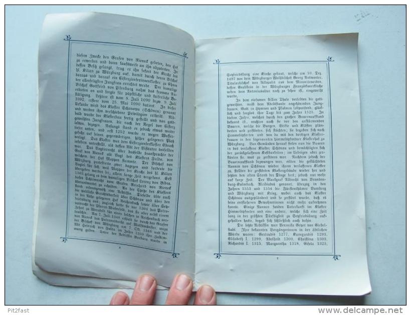 Franziskaner-Minoriten- Kloster Schönau 1899 , An Der Fränkischen Saale , Haas & Grabgerr , Augsburg , Gemünden Am Main - Gemünden