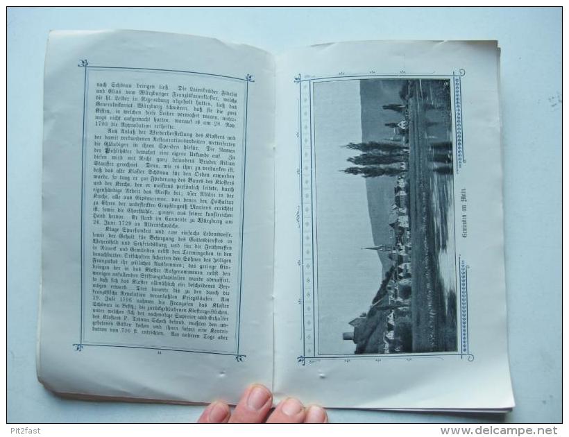 Franziskaner-Minoriten- Kloster Schönau 1899 , An Der Fränkischen Saale , Haas & Grabgerr , Augsburg , Gemünden Am Main - Gemünden