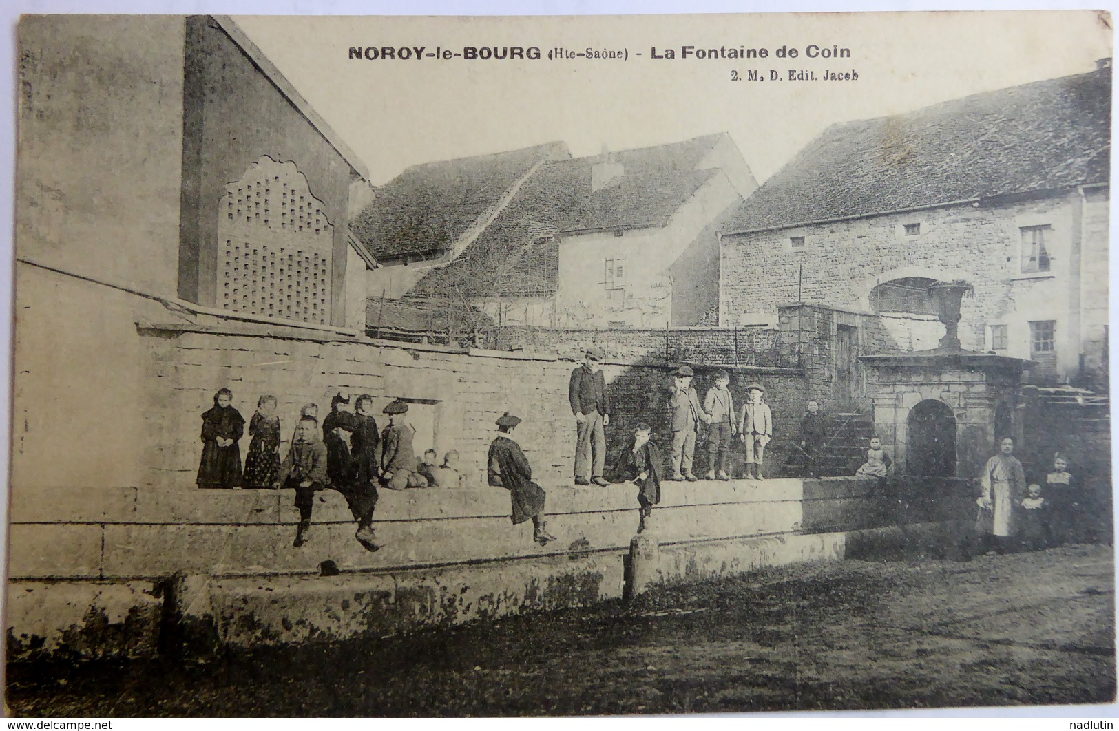 CPA 70 - Noroy Le Bourg - La Fontaine De Coin - Animée - 1906 - - Autres & Non Classés