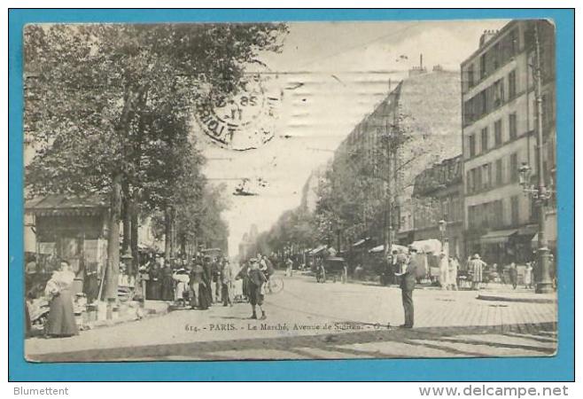 CPA 614 - Le Marché De Suffren PARIS - Petits Métiers à Paris