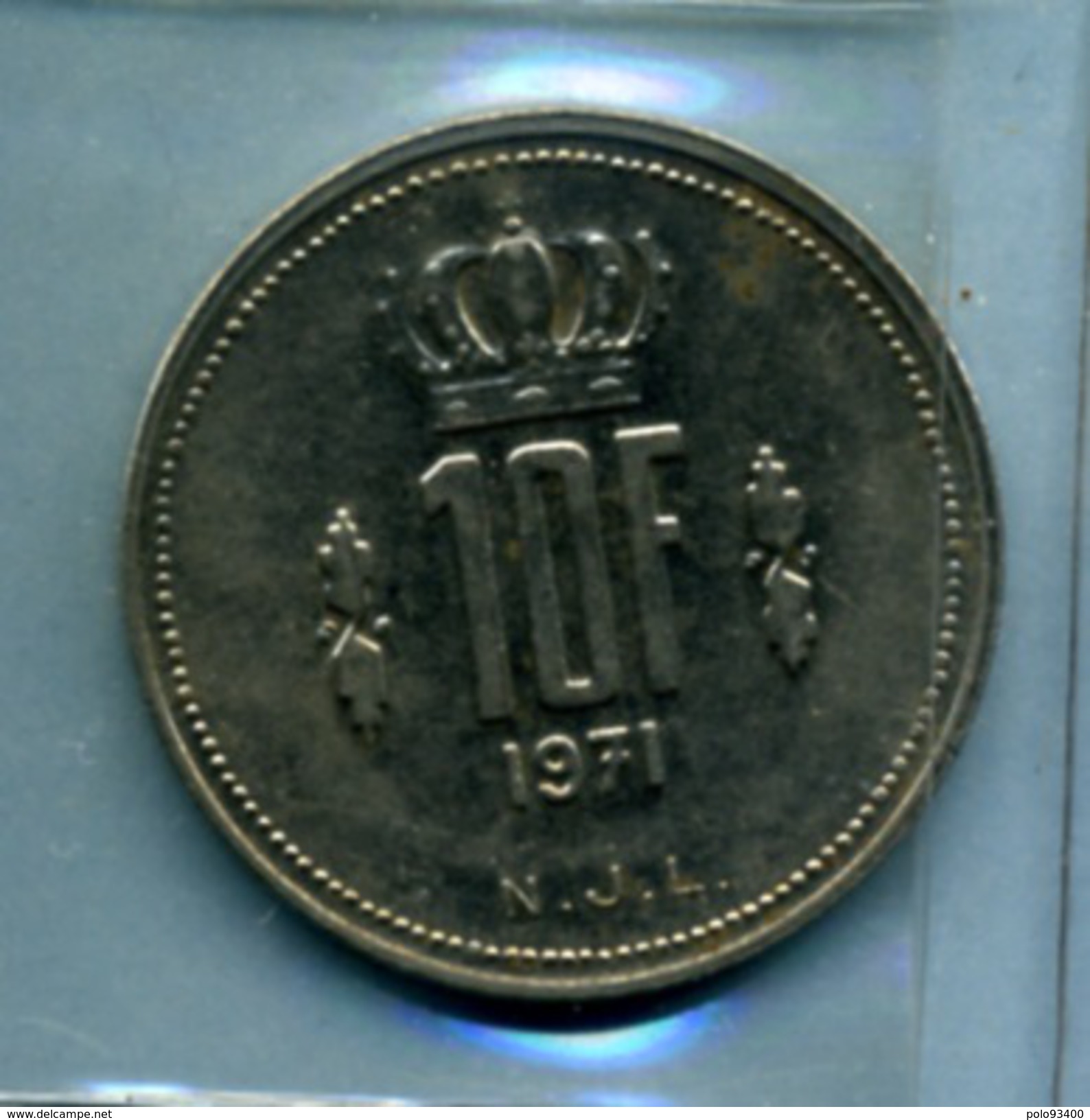 1971 10 FRANCS JEAN - Luxembourg