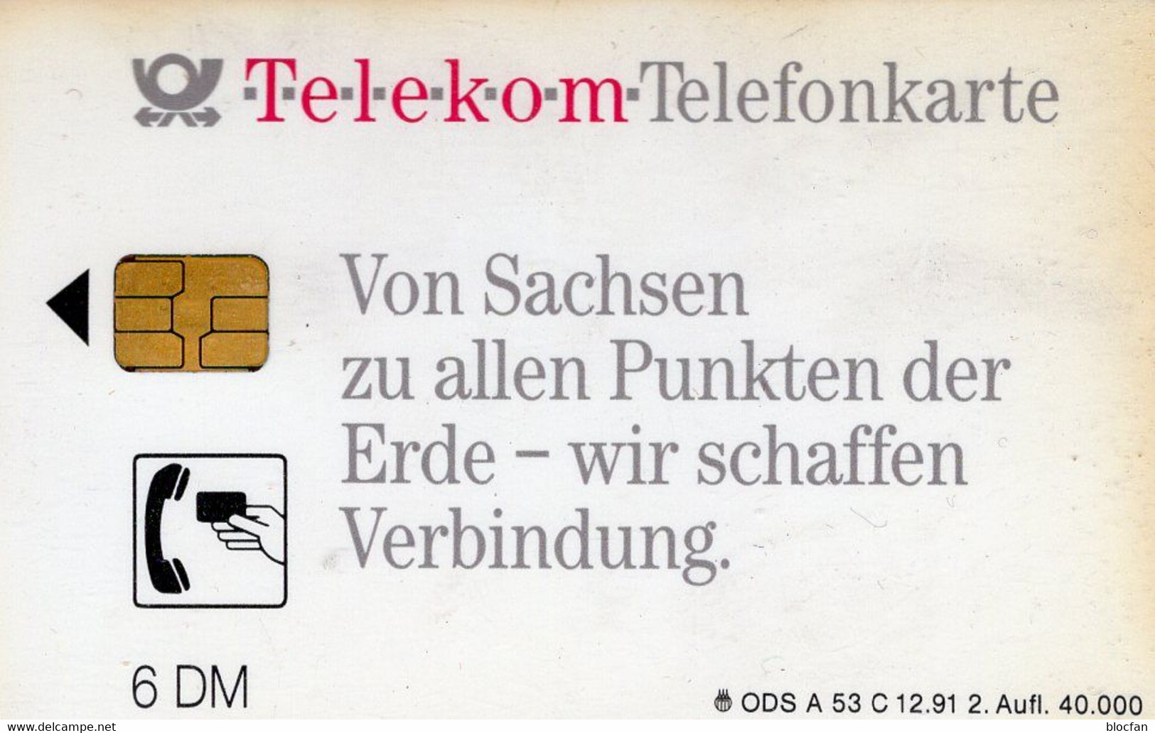 TK A 53 A II/1992 Telekom Berlin O 12€ Abo 2.Auflage DD 2204 Wappen TC Verbindungen Aufbau Ost Tele-card Of Germany - A + AD-Series : Werbekarten Der Dt. Telekom AG