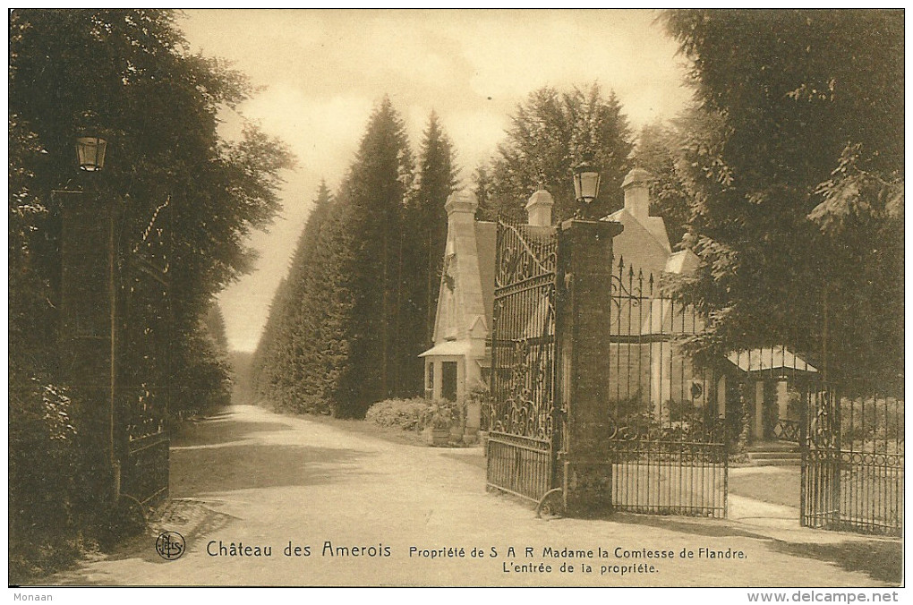 Château Des Amerois-Propriété De S.A.R. La Comtesse De Flandre - L'entrée De La Propriété - Florenville
