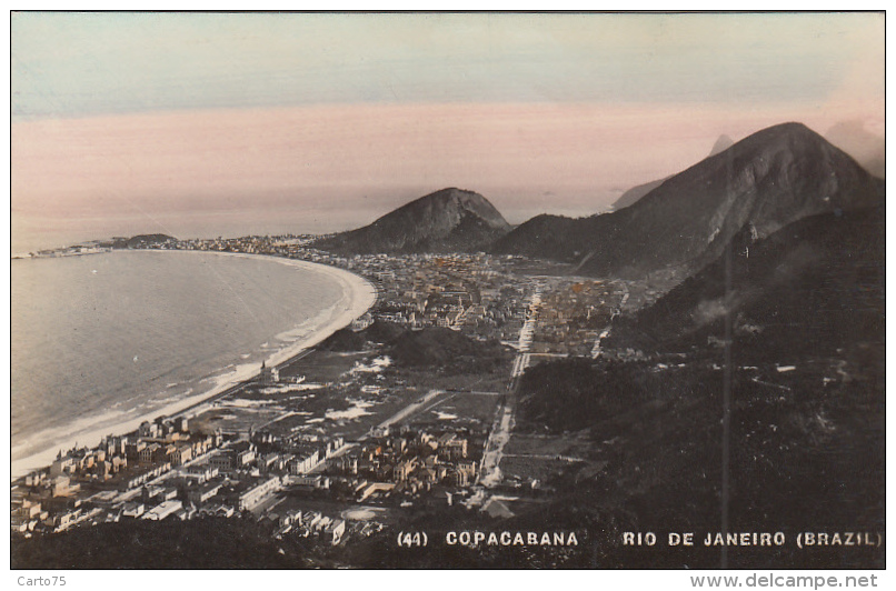 Brésil - Brazil - Rio De Janeiro - Panorama Copacabana - Rio De Janeiro