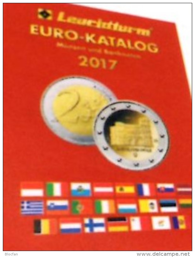 EURO Münz Katalog Deutschland 2017 Neu 10€ Für Numis-Briefe/Numisblätter Neue Auflage Mit Banknoten Catalogue Leuchtturm - Matériel
