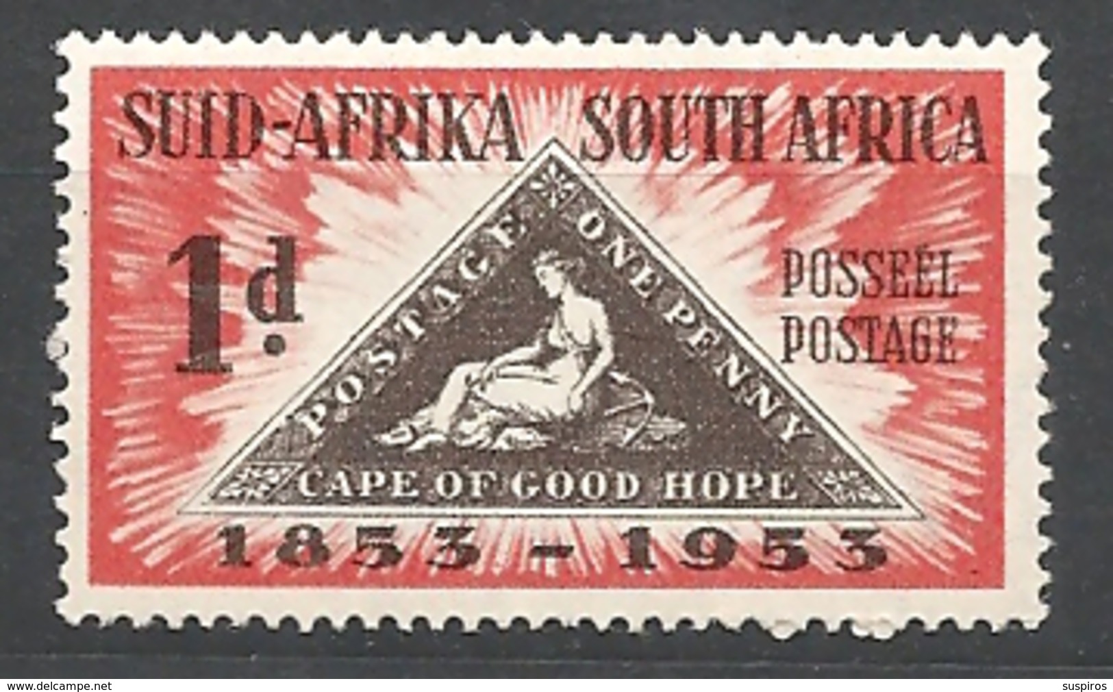 Sud Africa  - 1953 The 100th Anniversary Of The First Cape Of Good Hope Stamps MNH - Nuovi