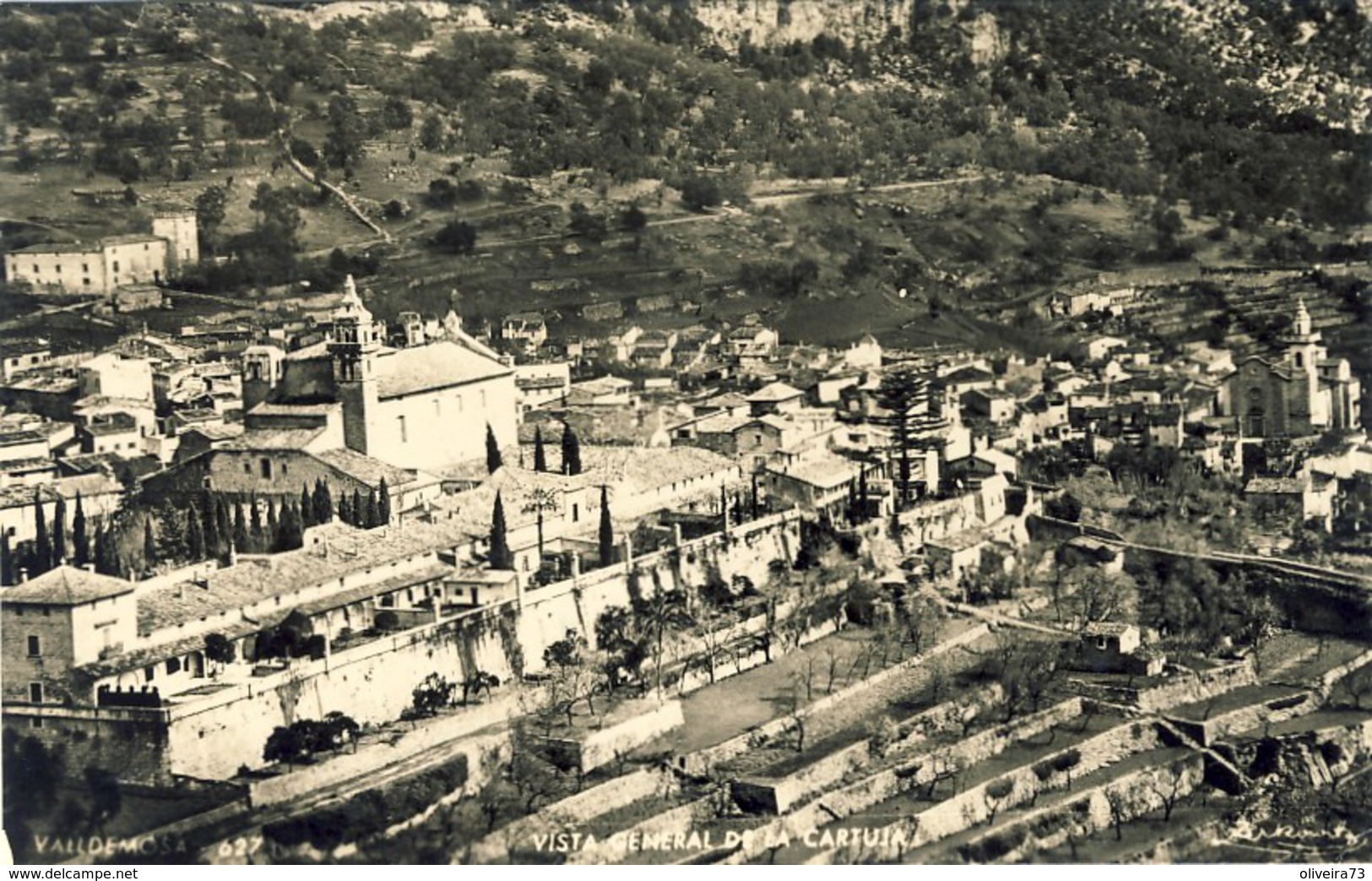 VALLDEMOSA, Vista General De La Cartuja, 2 Scans - Cabrera