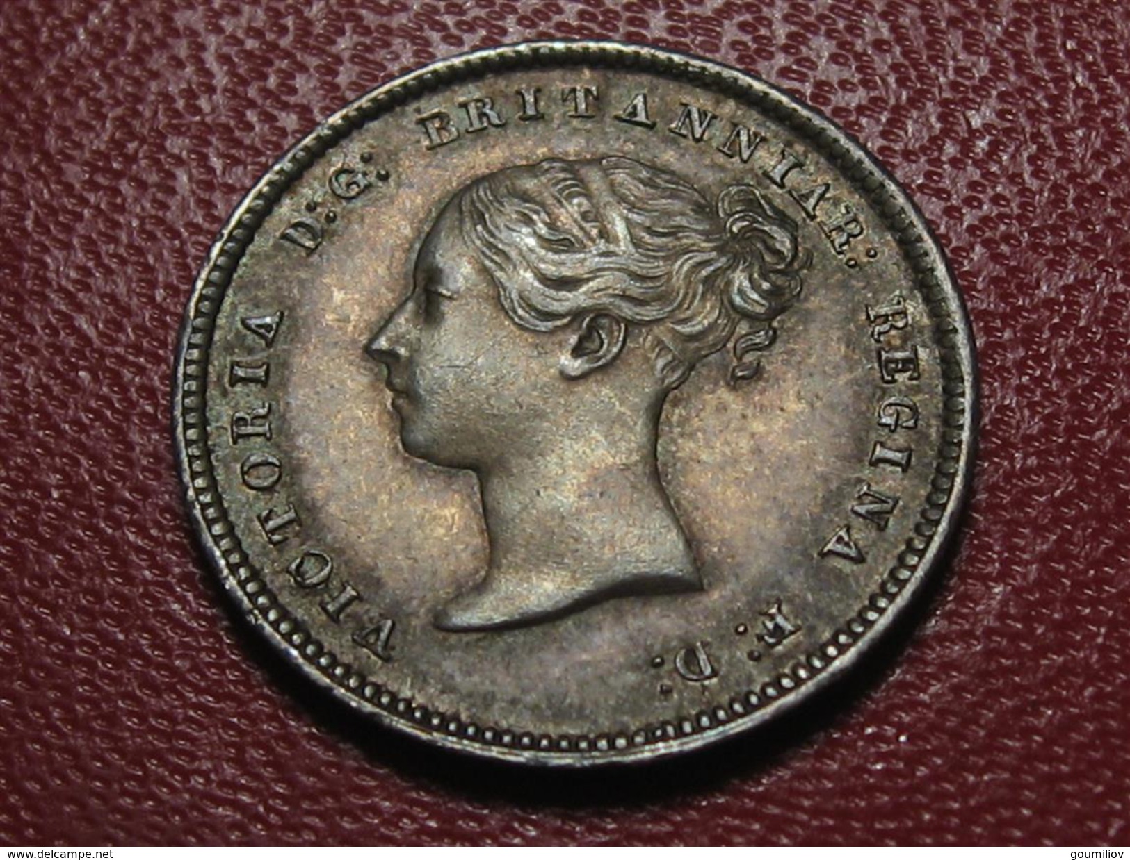 Grande-Bretagne - UK - 4 pence 1868 Victoria - Superbe, patine multicolore 0803