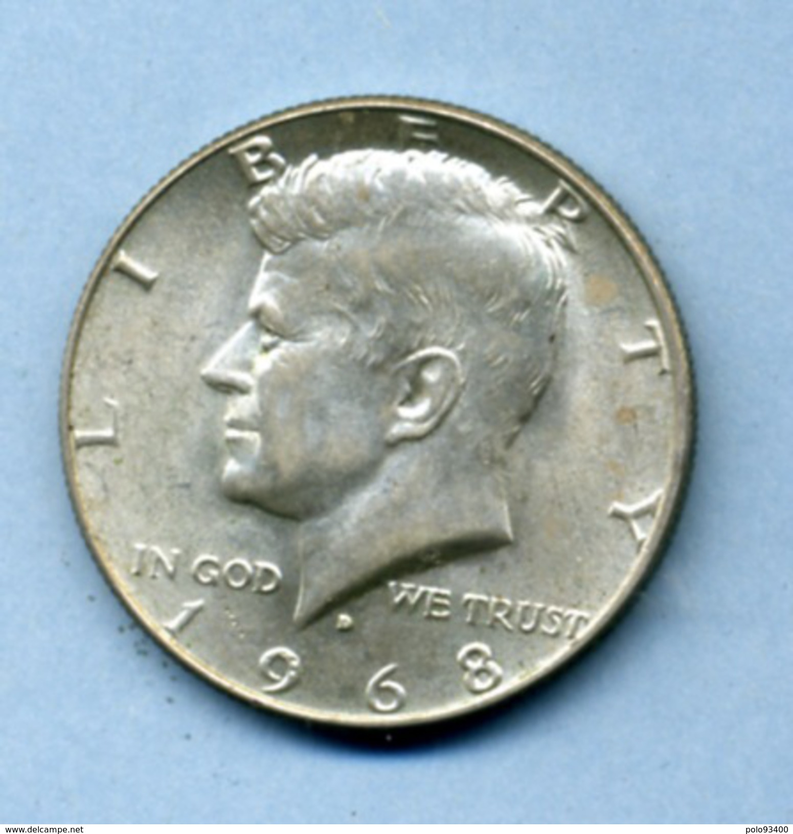 1968 1/2 DOLLAR SILVER - 1964-…: Kennedy