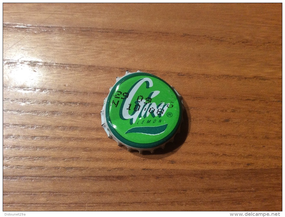 Capsule De Soda *** "GINI LEMON" Type 1 Belgique C - Soda