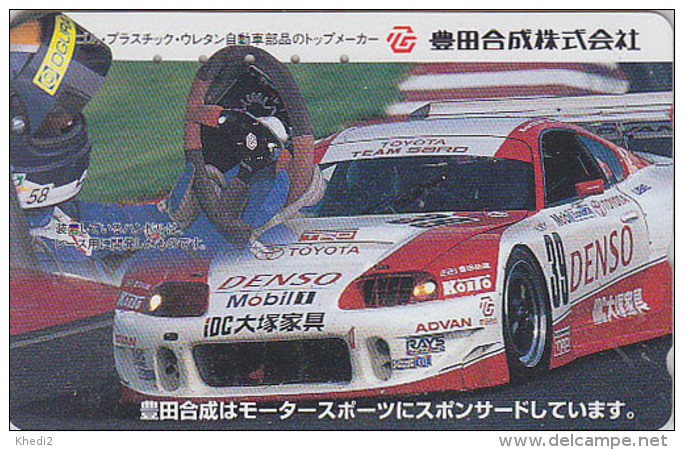 Télécarte Japon / 290-52726 - VOITURE DE COURSE F1 - TOYOTA / DENSO - RACING CAR Japan Phonecard - 2952 - Voitures