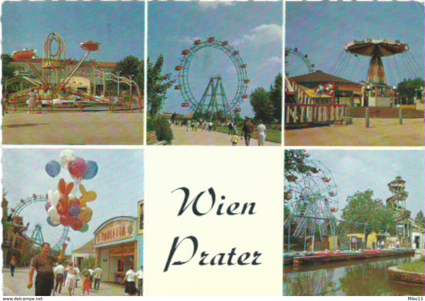 Vienne Wien Attractions Du Parc De Prater - Prater