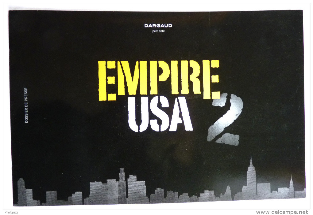 DOSSIER DE PRESSE EMPIRE USA SAISON 2 RECULE GRIFFO JUSESZAK KOLLER MOUNIER QUEIREIX - Press Books