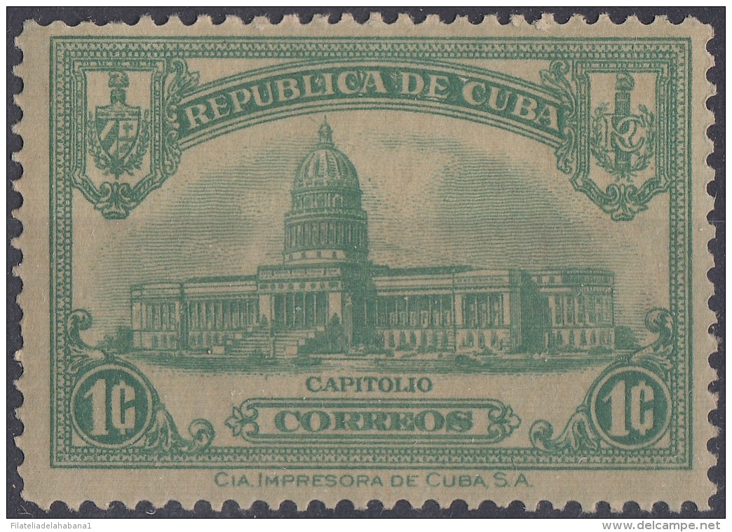 1929-51 CUBA REPUBLICA. 1929. Ed.234. 1c CAPITOLIO NACIONAL. CAPITOL. MNH. - Neufs