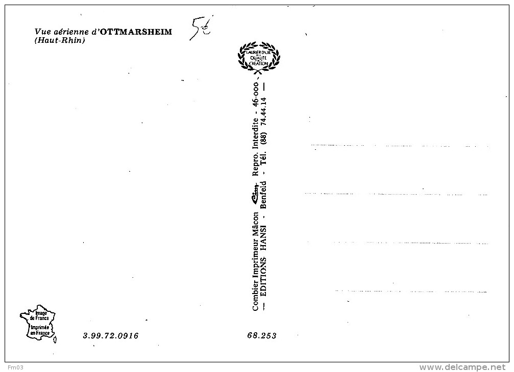 Ottmarsheim Canton Illzach - Ottmarsheim