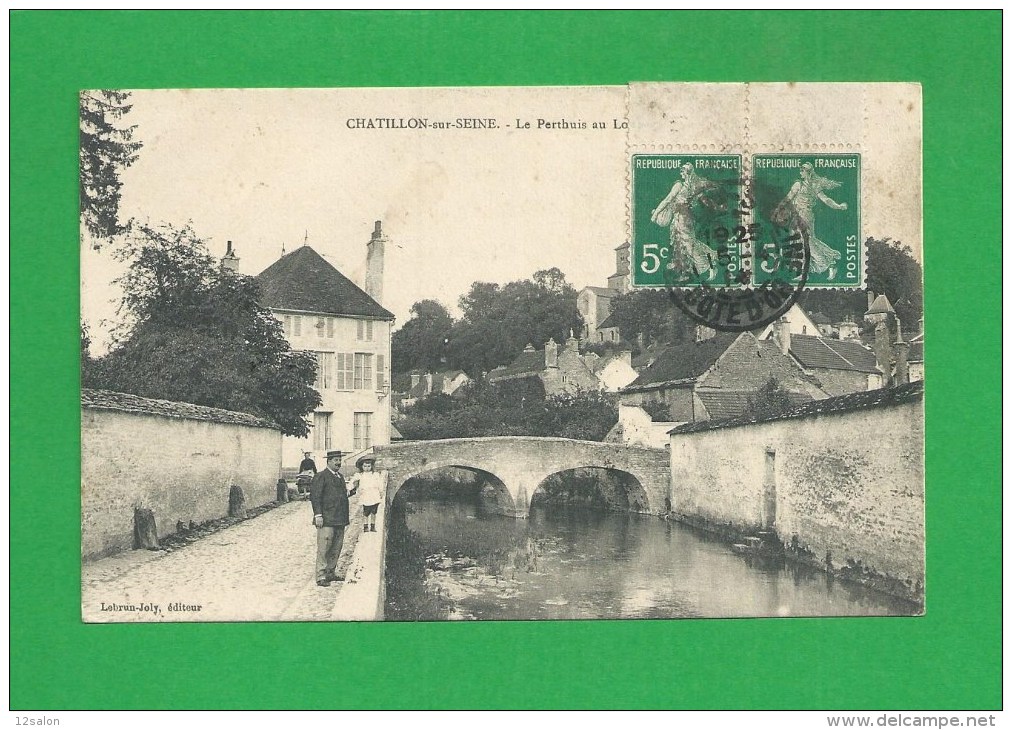 CP 0136 CHATILLON SUR SEINE Le Perthuis Au Loup - Chatillon Sur Seine