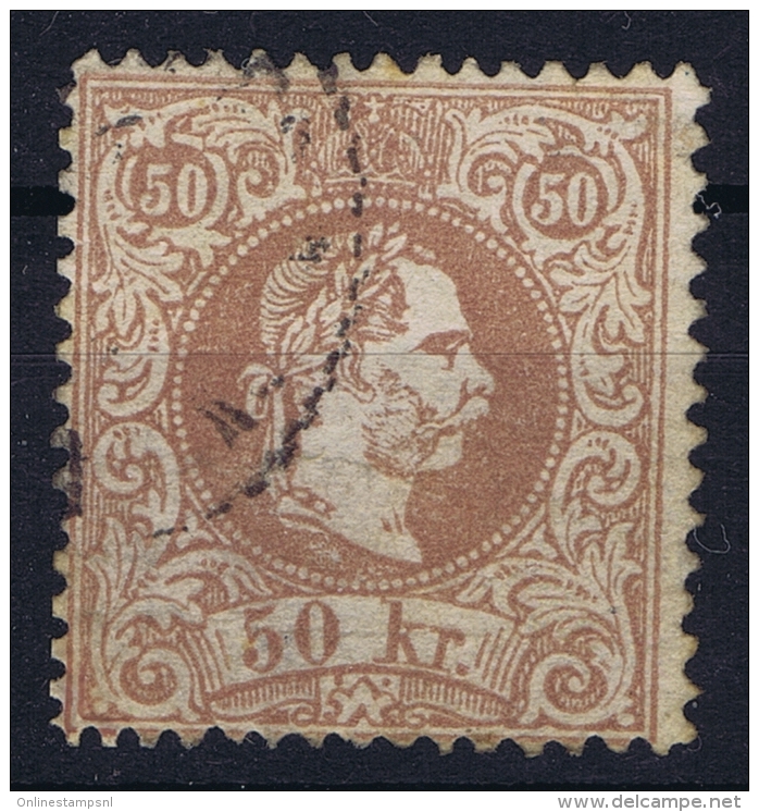 Austria:  Mi Nr 41 II   Used  1867 - Gebraucht