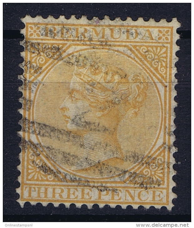 Bermuda  1865  SG 5 Used  Signed/ Signé/signiert/ Approvato  Diena - Bermuda