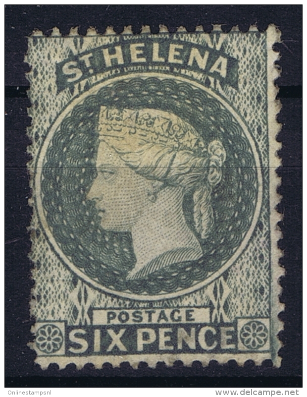 St Helena 1871 SG 29   Mi Nr 12d  Perfo 14  MH/* Falz/ Charniere - St. Helena