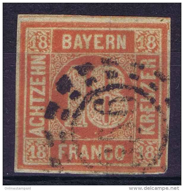 Bayern Mi Nr 13 Used 1862 - Gebraucht