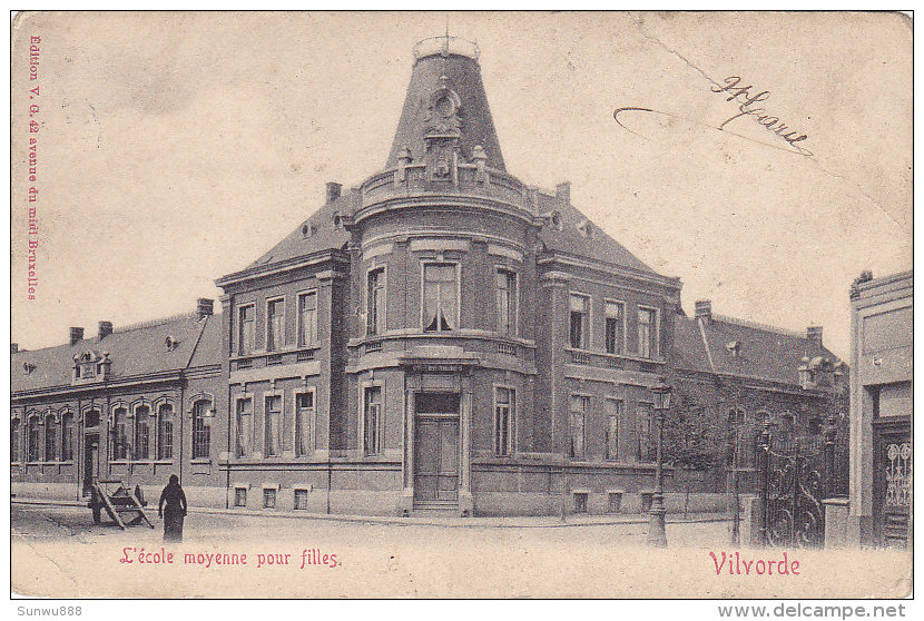 Vilvoorde Vilvorde - L'Ecole Moyenne Pour Filles (Edition V.G....coins) - Vilvoorde