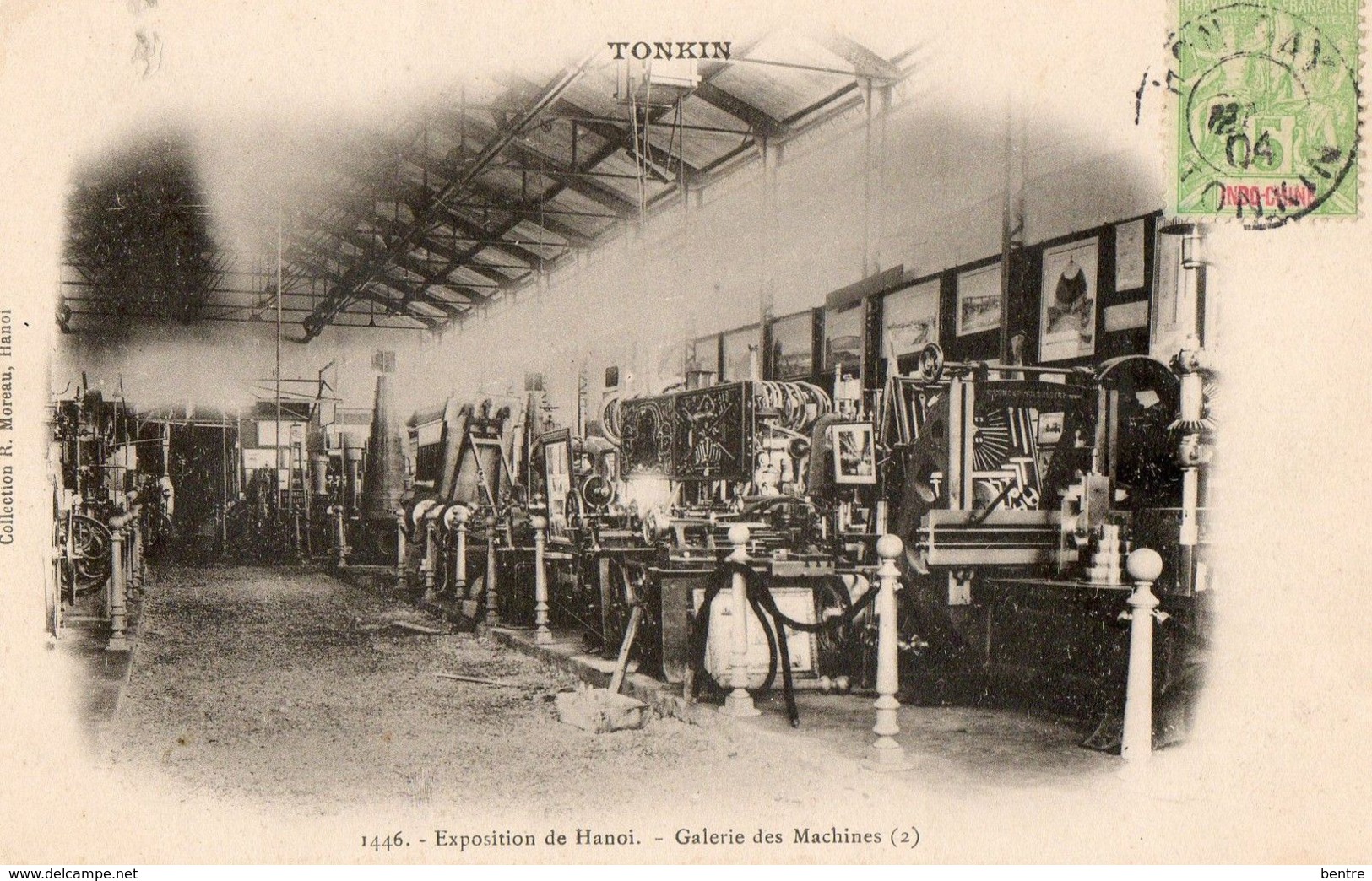 TONKIN - Exposition De Hanoï - Gale Rie Des Machines (2) - Viêt-Nam