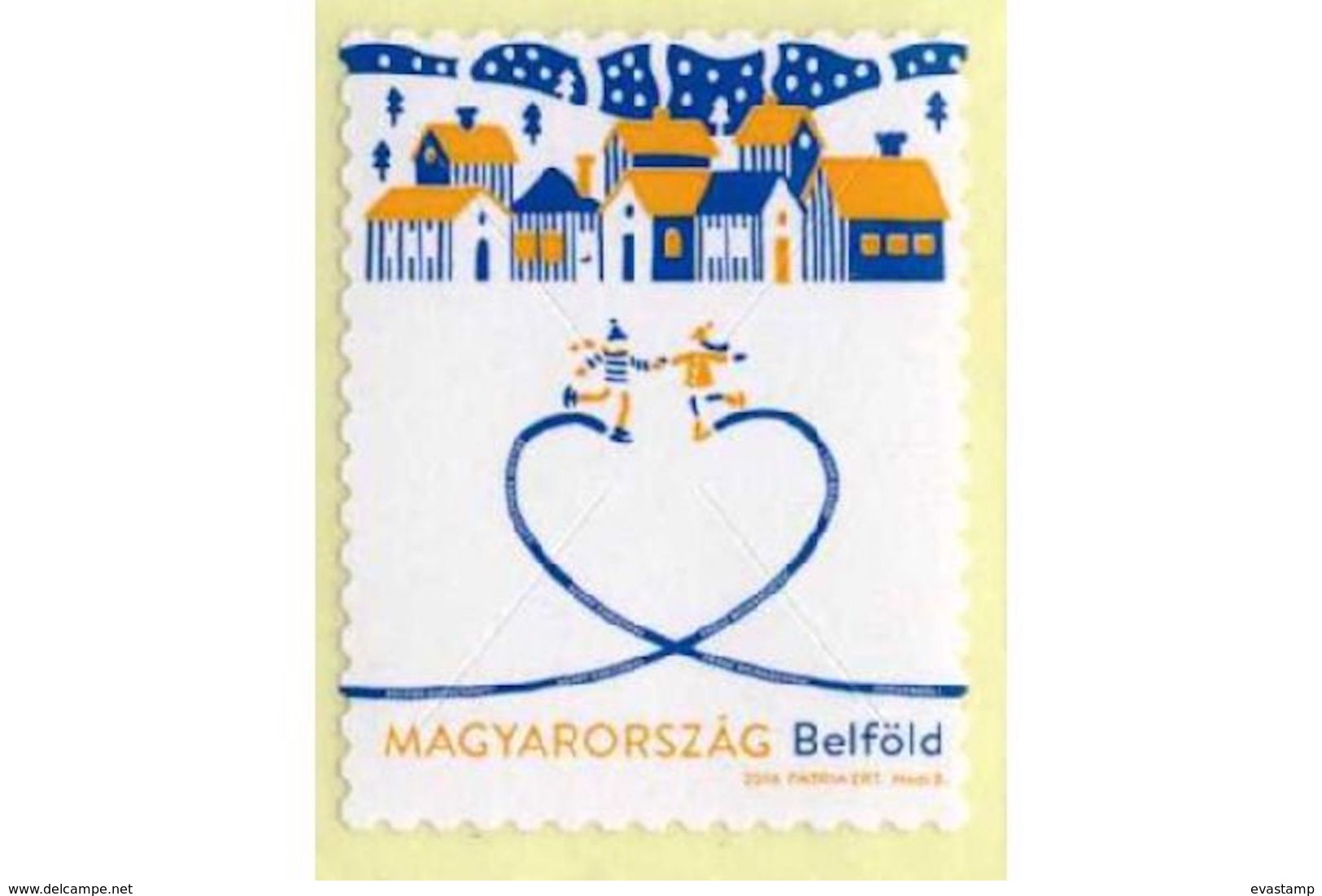 HUNGARY - 2016. Christmas / Self Adhesive Stamp MNH!! - Nuevos