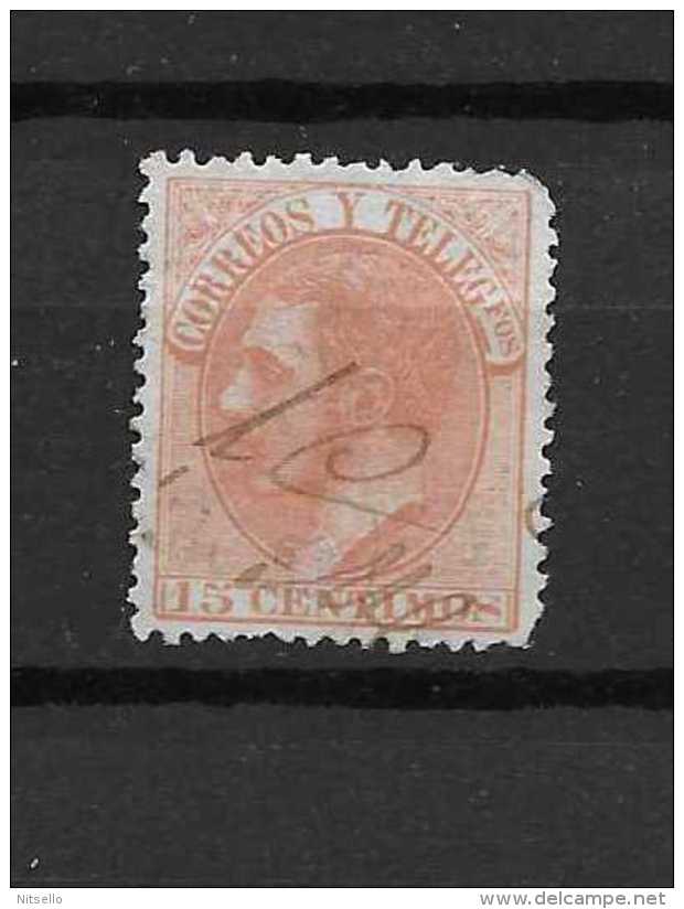 LOTE 2172   ///   (C020)  ESPAÑA   1882   EDIFIL Nº; 210  // CATAG/COTE: 2€  ¡¡¡ OFERTA - LIQUIDATION - JE LIQUIDE !!! - Oblitérés