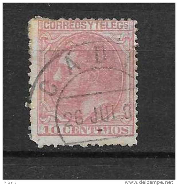 LOTE 2172     ///   (C010)  ESPAÑA  1879      EDIFIL Nº: 202 - Usati