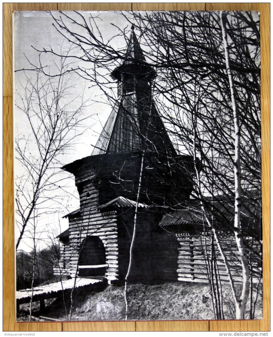 Russkoe Dereviannoe Zodchestvo [Russian Wooden Architecture - Russische Holz-Architektur]. (Text In Russian Language Wit - Architectuur