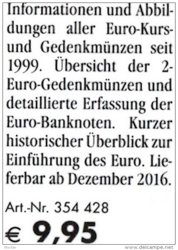 Neue Ausgabe EURO Münz Katalog Deutschland 2017 New 10€ Für Numis-Briefe/Numisblätter Mit Banknoten Catalogue Leuchtturm - Boeken & Catalogi