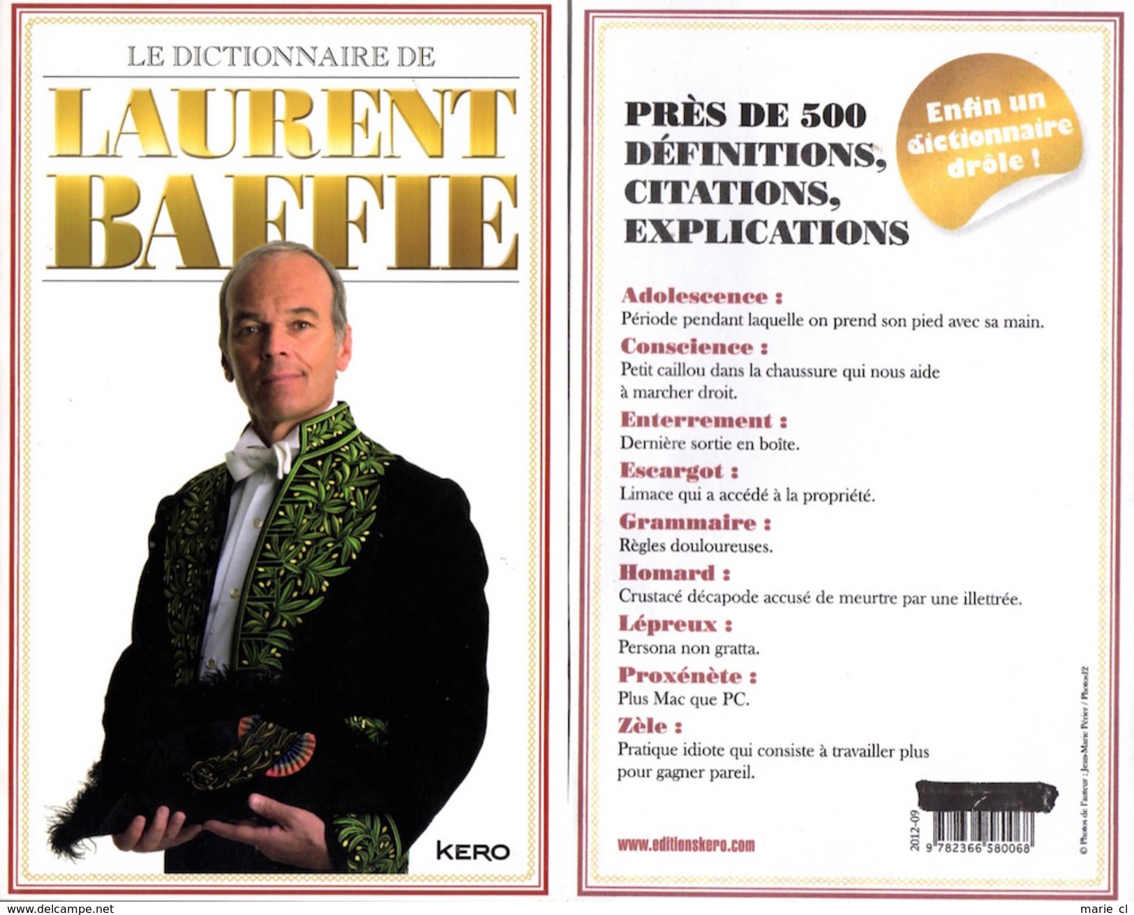 Dictionnaire De Baffie - Dictionnaires