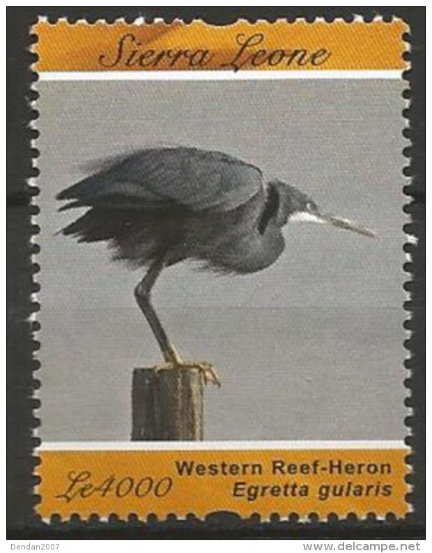 Sierra Leone - MNH- Family HERONS And BITTERNS - Western Reef Heron ( Egretta Gularis ) - Other & Unclassified