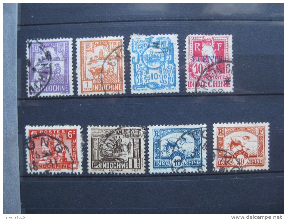 Timbre Indochine : 1919 - 1932  & - Strafport