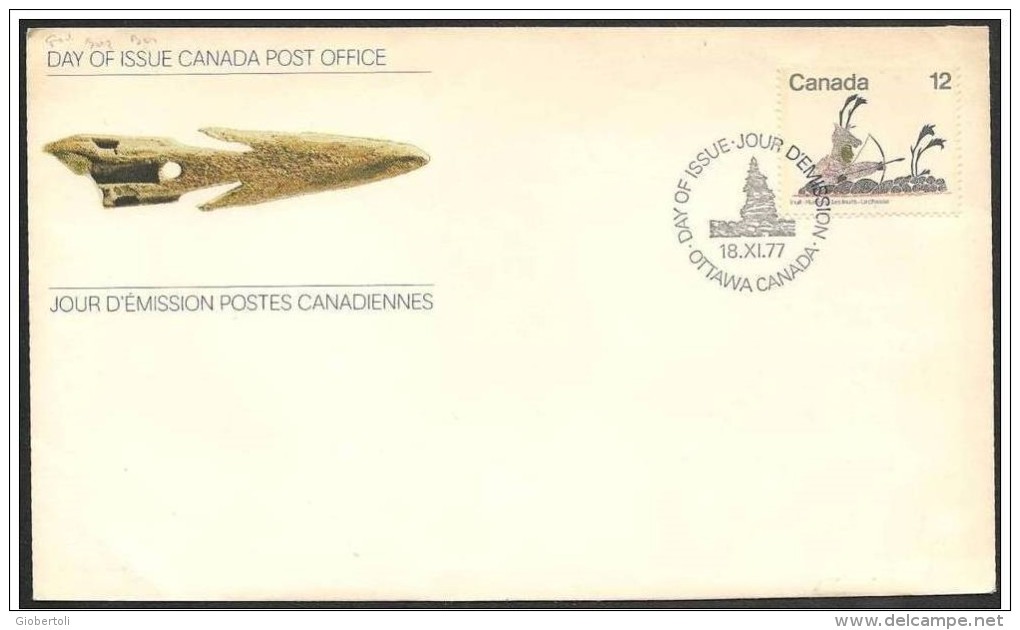 Canada - FDC - Annullo, Cancellation, Annulation, Indiano, Indian - Indianer