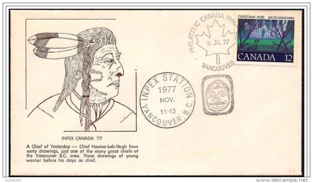 Canada: Capo Indiano, Indian Chief, Chef Indien - American Indians