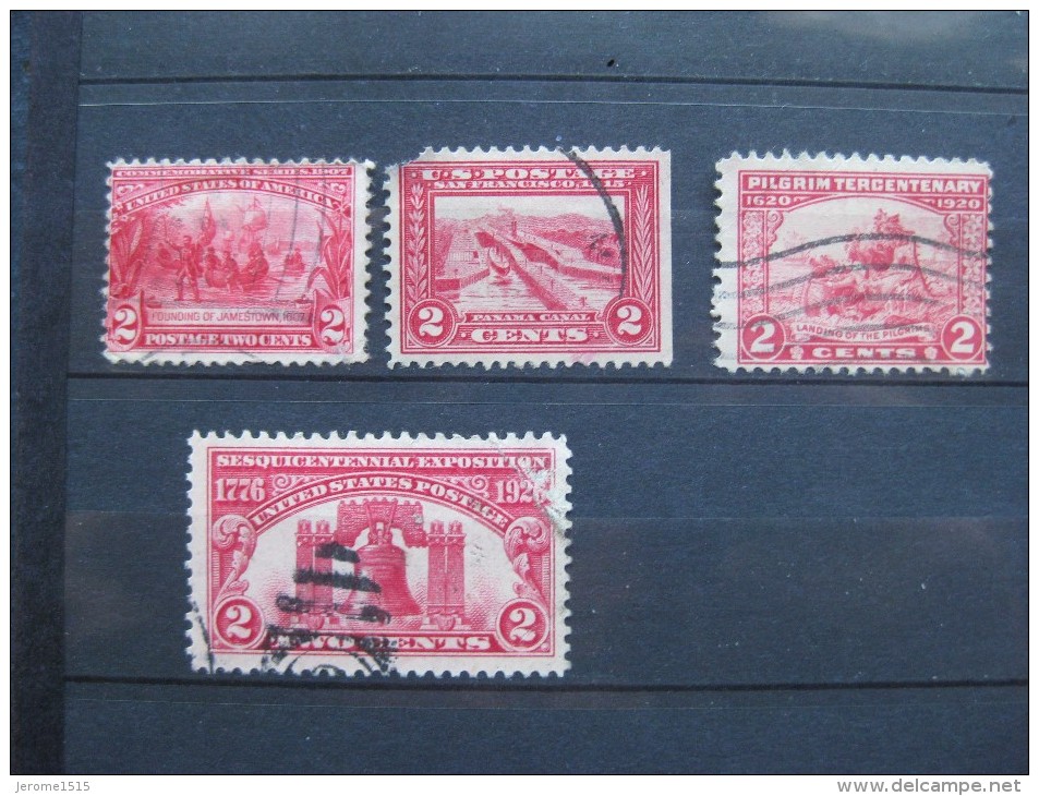 Timbres Etat-Unis : YT N° 165, 196, 226...  Deuxième Choix - Usati