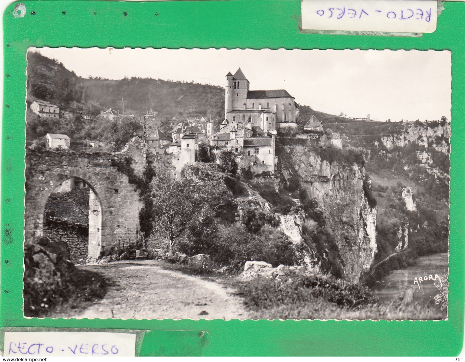 ST CIRQ LAPOPIE EGLISE - Saint-Cirq-Lapopie