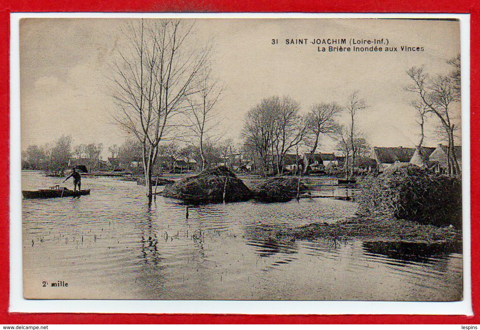 44 - SAINT JOACHIM --  La Brière Inondée Aux Vinces - Saint-Joachim