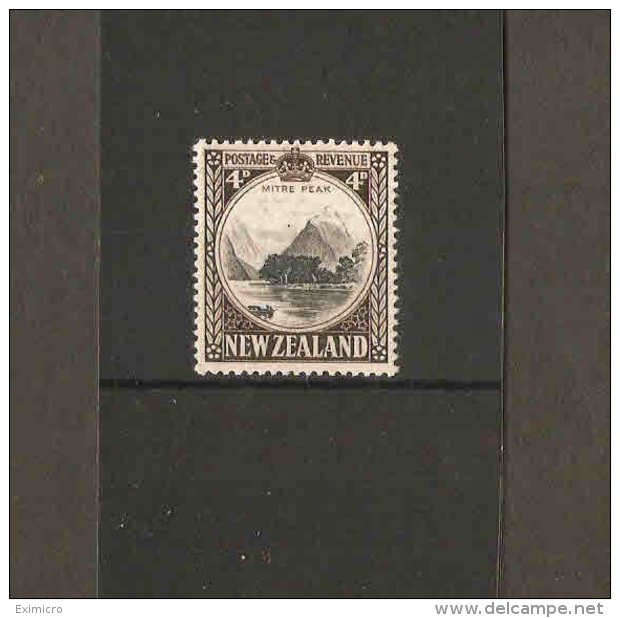 NEW ZEALAND 1935 - 1936 4d SG 562 MOUNTED MINT Cat £4.75 - Unused Stamps