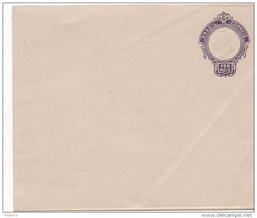 3087    Carta   Entero Postal Brasil  Nuevo  150 Reis - Postal Stationery