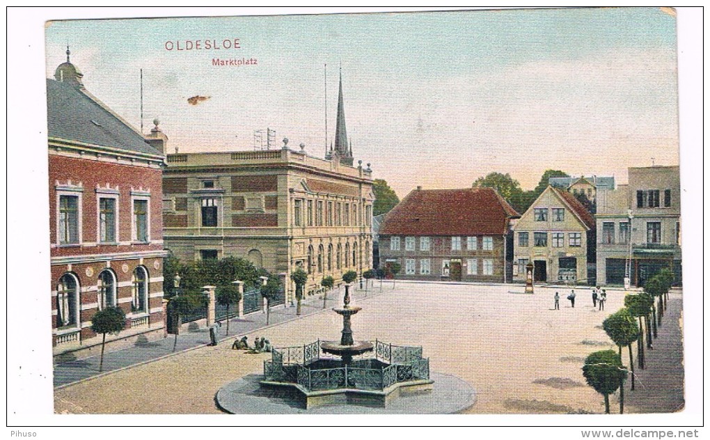 D6743     OLDESLOE : Marktplatz - Bad Oldesloe